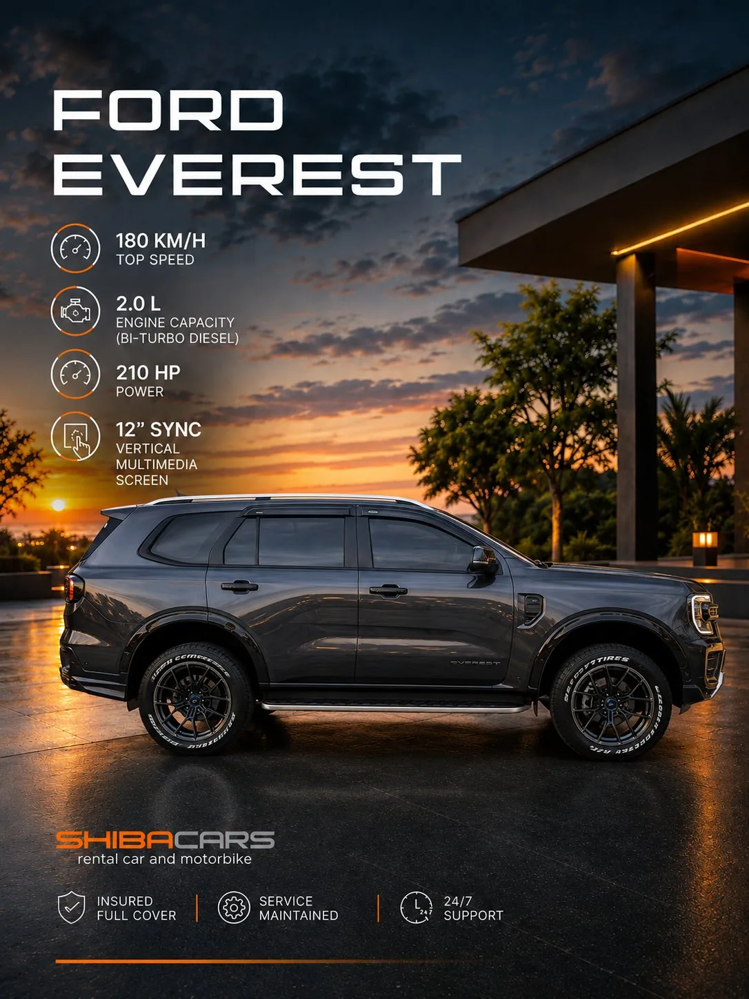 FORD EVEREST Wildtrak 4x4 2024 — Foto 2