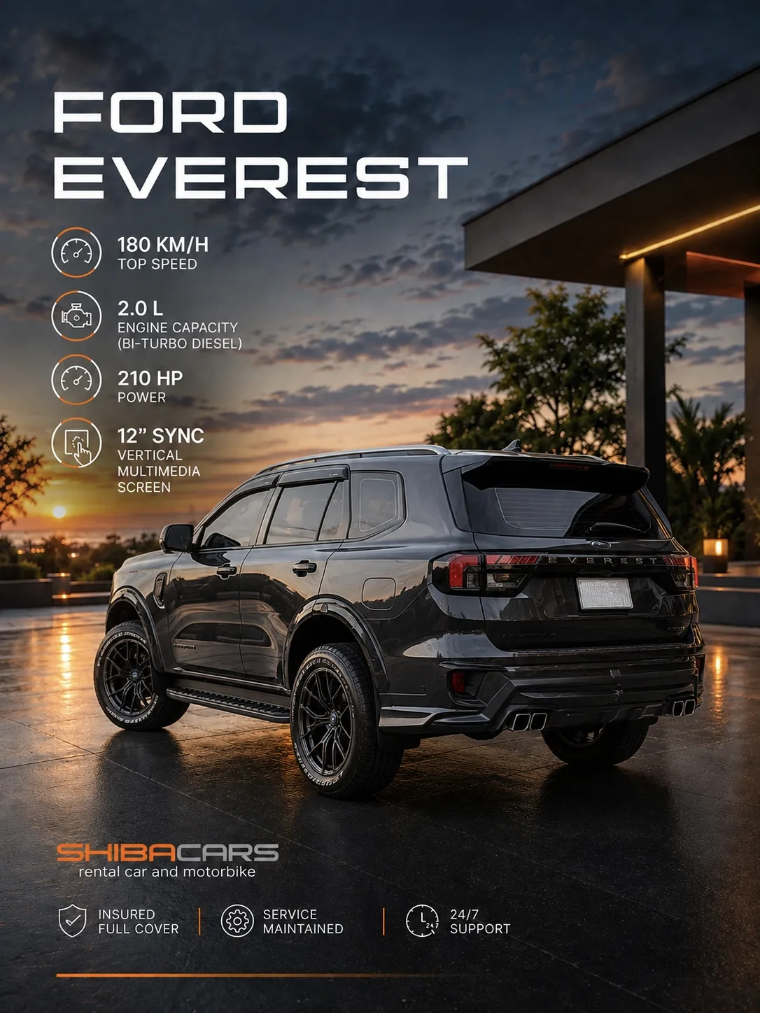 FORD EVEREST Wildtrak 4x4 2024 — Foto 3