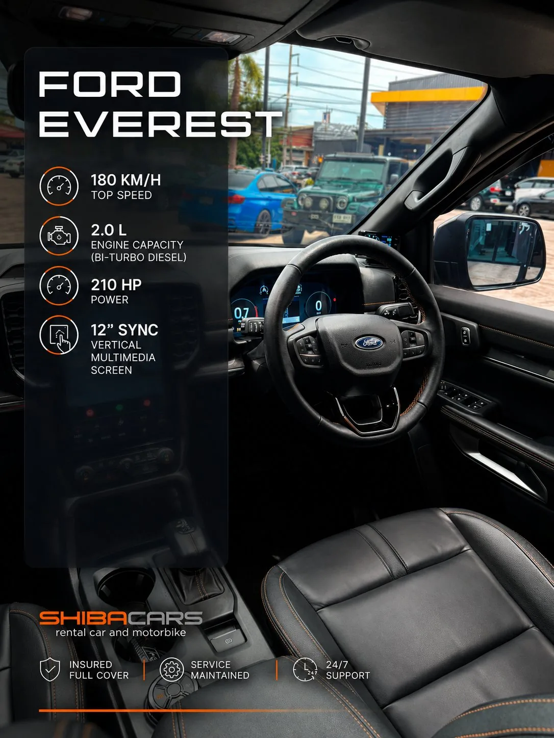 FORD EVEREST Wildtrak 4x4 2024 — Foto 4