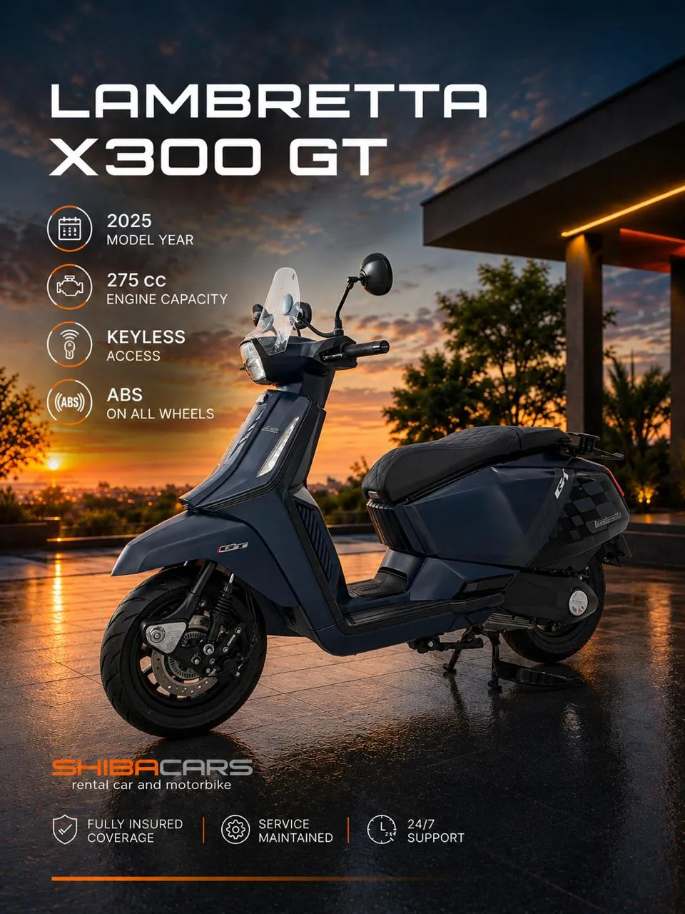 LAMBRETTA X300 GT 2025 — Фото 2