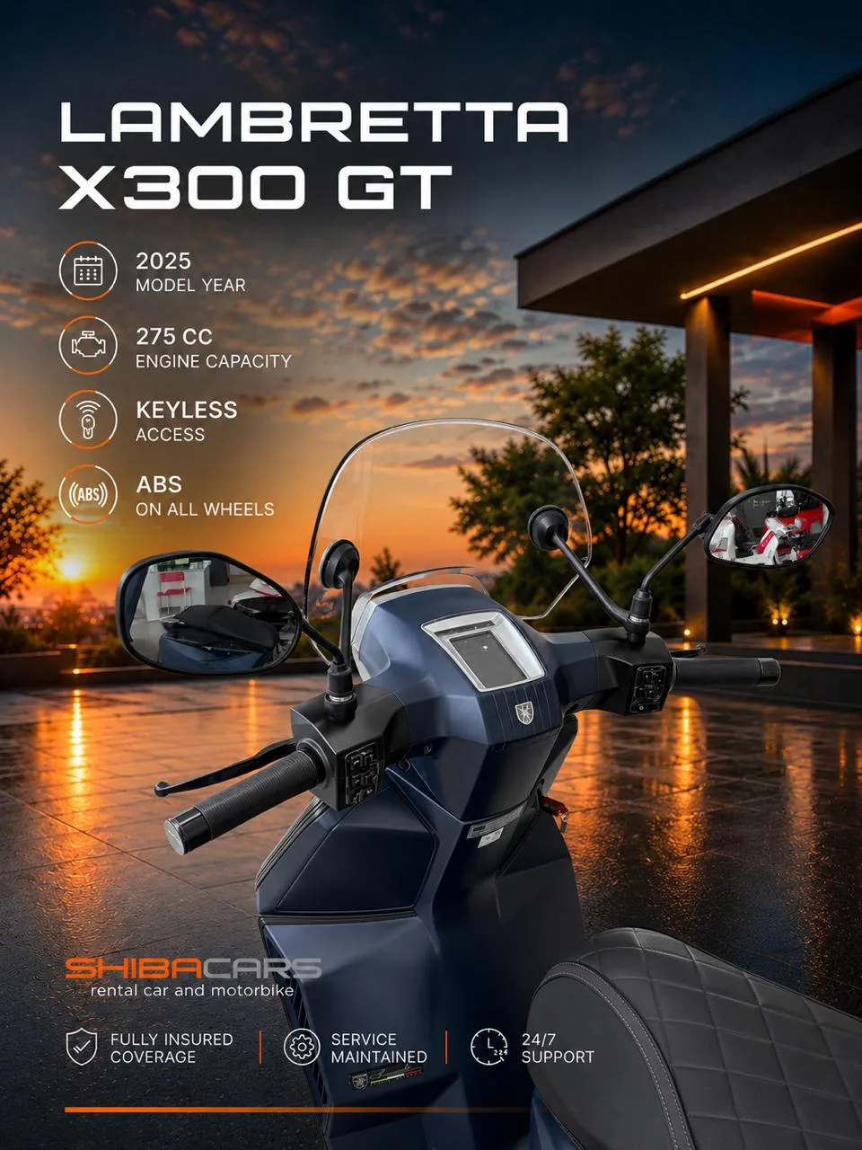 LAMBRETTA X300 GT 2025 — Фото 3