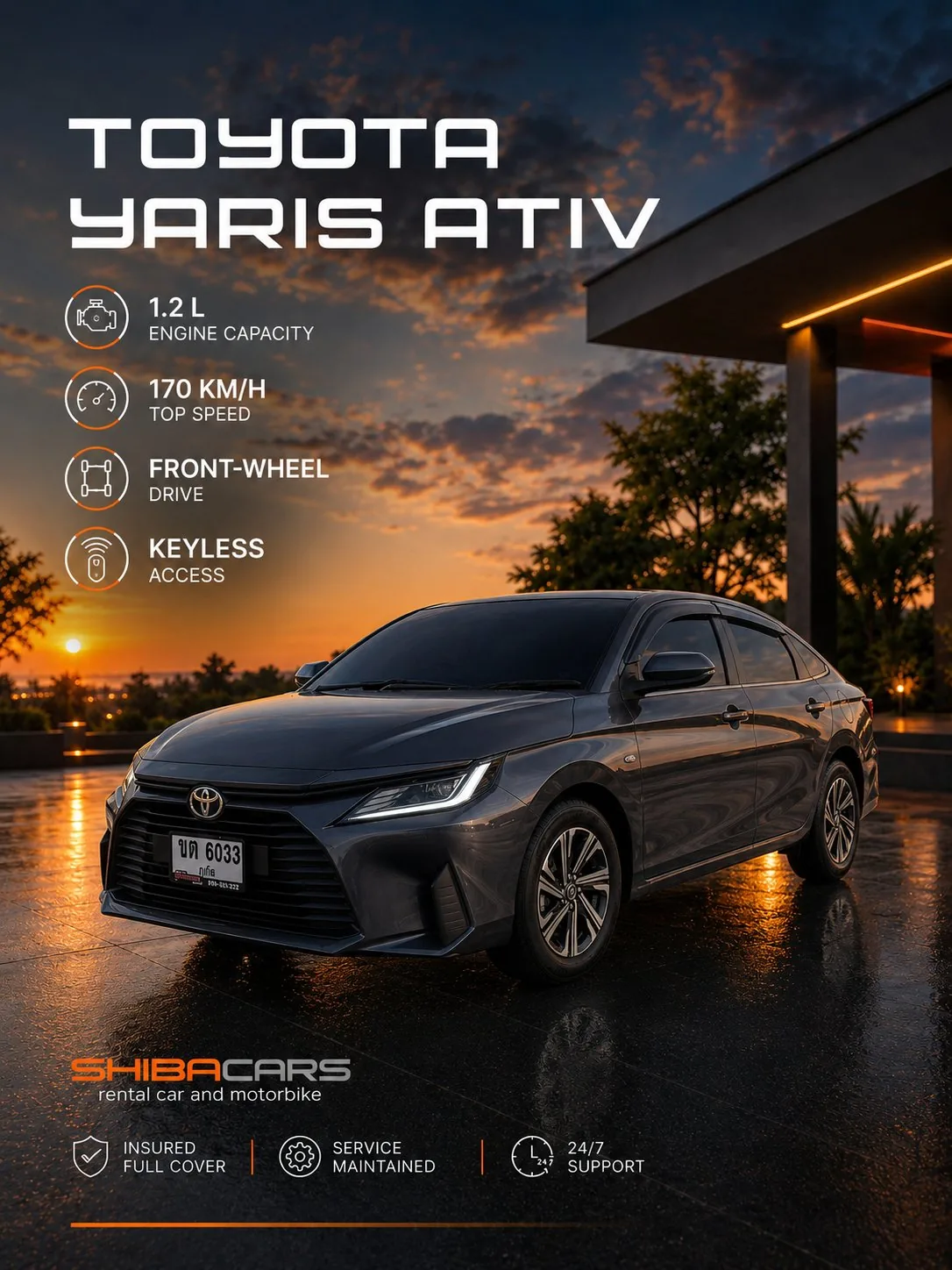 Toyota Yaris Ativ Smart, 2023