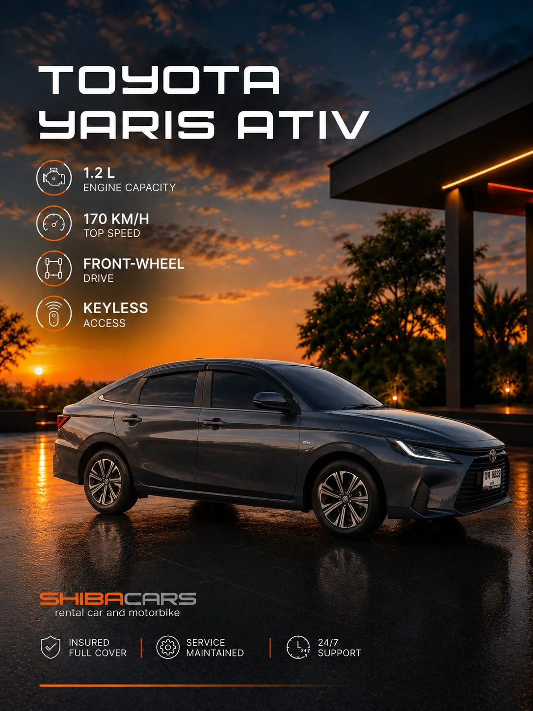 Toyota Yaris Ativ Smart 2023 — Фото 2