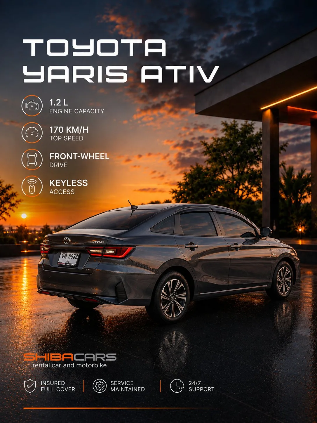 Toyota Yaris Ativ Smart 2023 — Фото 3